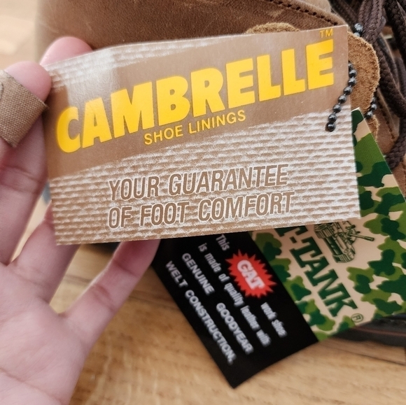 GAT Genuine Leather Upper | Cambrelle Lining Youth Work Boots US 4/ Euro 37 - Picture 7 of 9